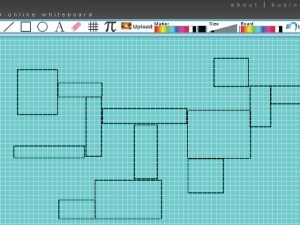 gridwhiteboard Attempting that old school look