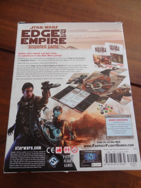 The back of the box.