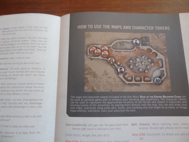 Maps and minis are not required...