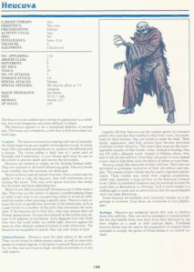 From TSR's 1993 Monstrous Compendium 