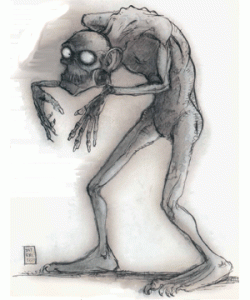 A bodak wonders the Abyss in search of victims... 