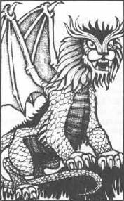 Dragonne as seen in the 1st ed. Monster Manual